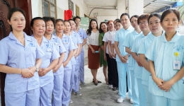 市人民医院与海南倍爱康福护理服务有限公司护理服务项目正式启动