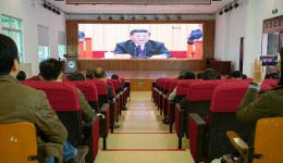 市人民医院组织集中收看庆祝改革开放40周年大会