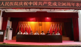 我院开展党活动日庆祝中国共产党成立96周年系列活动